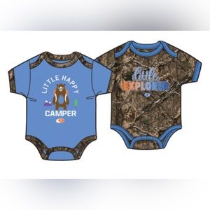 NWT Mossy Oak 2pk Creepers Size: 12 months
MO CREEPER
